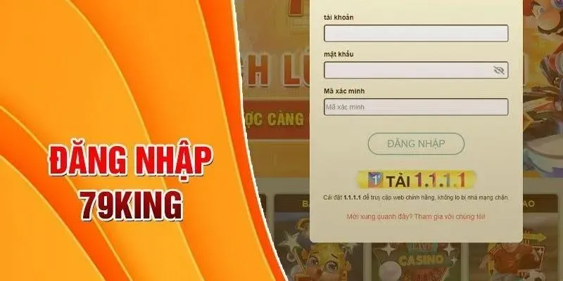 Chi tiết các thao tác đăng nhập 79KING nhanh chóng và đơn giản